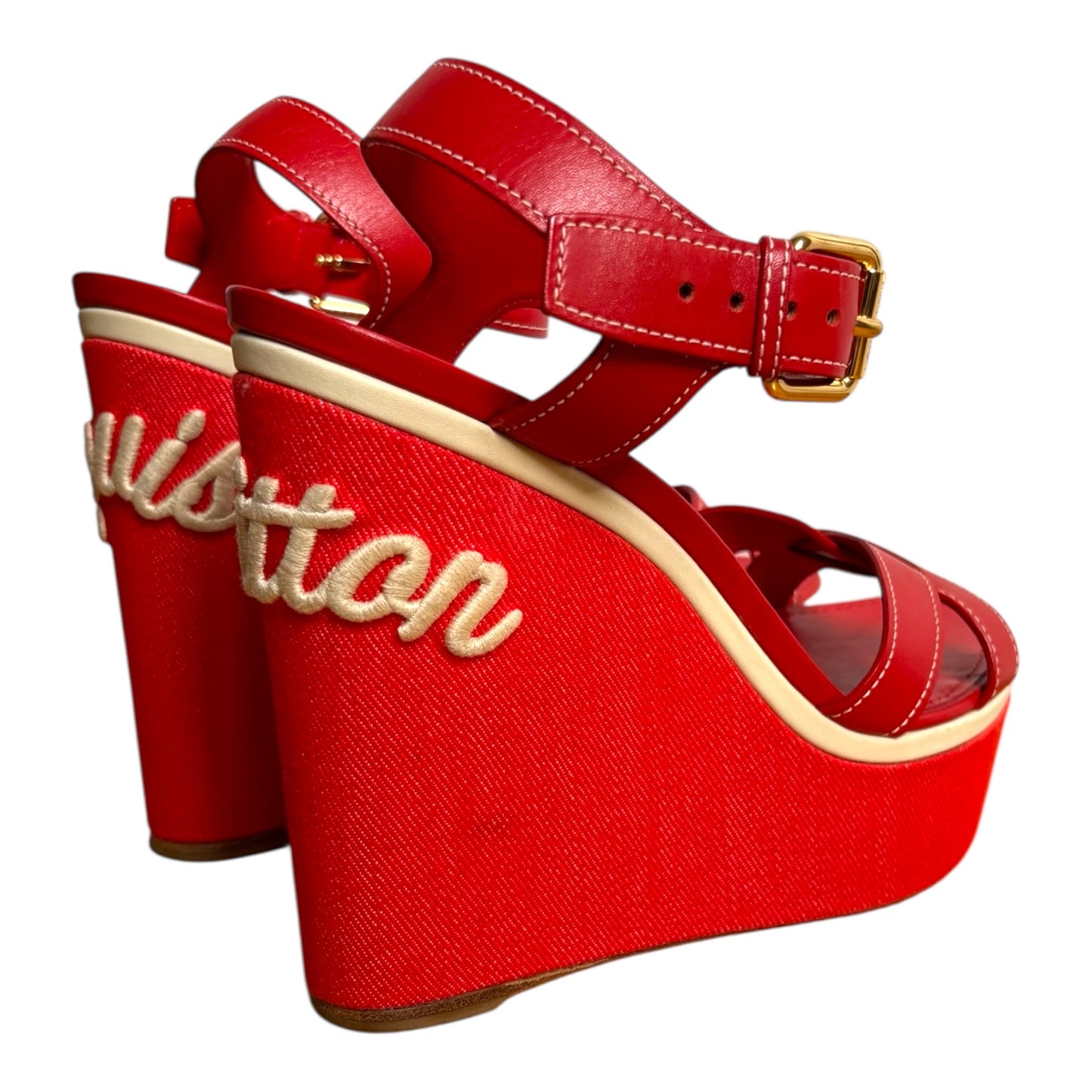 Sandales Vuitton t 39,5