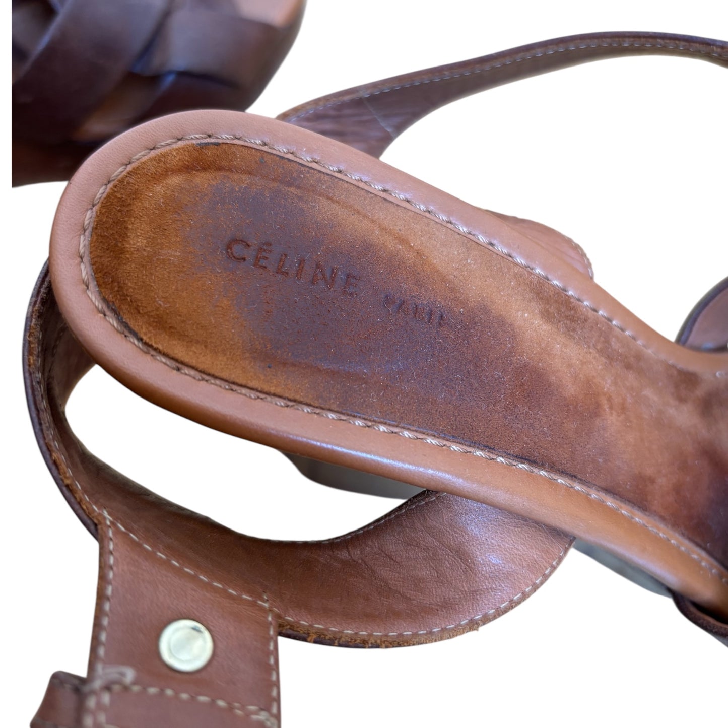 Sandales compensées Céline t 38
