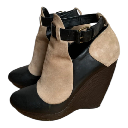 Boots compensées Balenciaga T.38