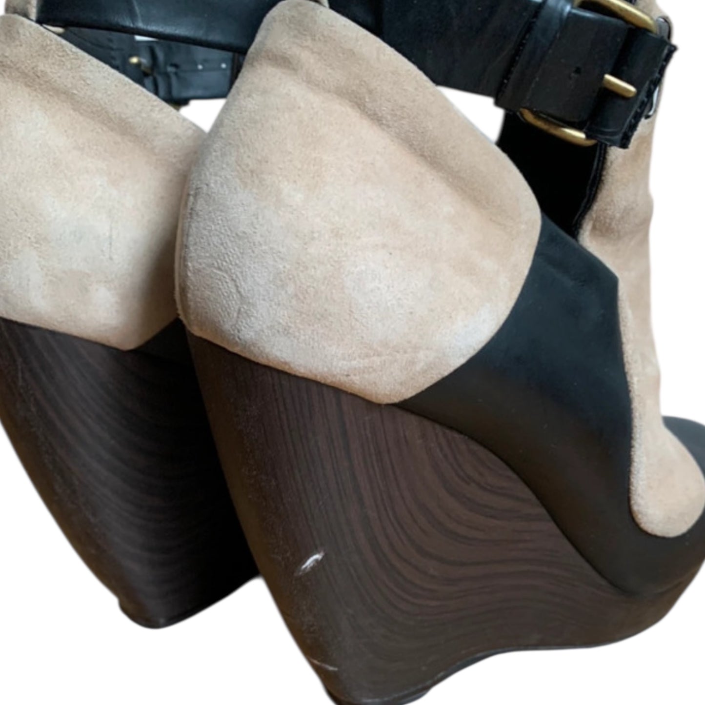 Boots compensées Balenciaga T.38